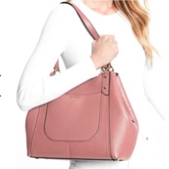 *NWT* Michael Kors Mollly Large Shoulder Tote in Leather - Picture 14 of 14